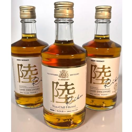 Amazon.co.jp: キリンウイスキー 陸 500ml （×3）3本 正規品 【即納可